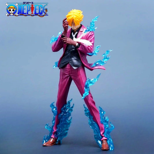 24cm One Piece Sanji Figure – PVC Anime Collectible Toy Gift