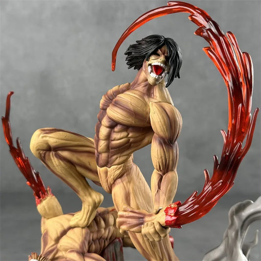 29cm Eren Jaeger Figure – Attack on Titan PVC Anime Collectible Toy