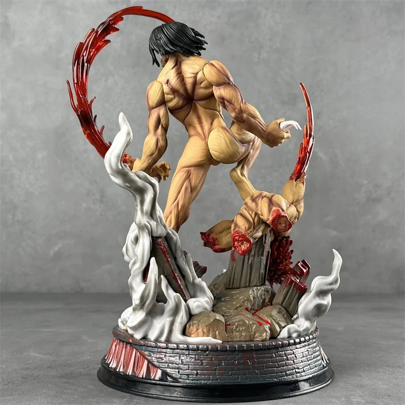 29cm Eren Jaeger Figure – Attack on Titan PVC Anime Collectible Toy