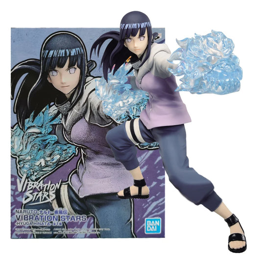 14cm Naruto Hinata & Sasuke Figures – PVC Anime Collectible Toy