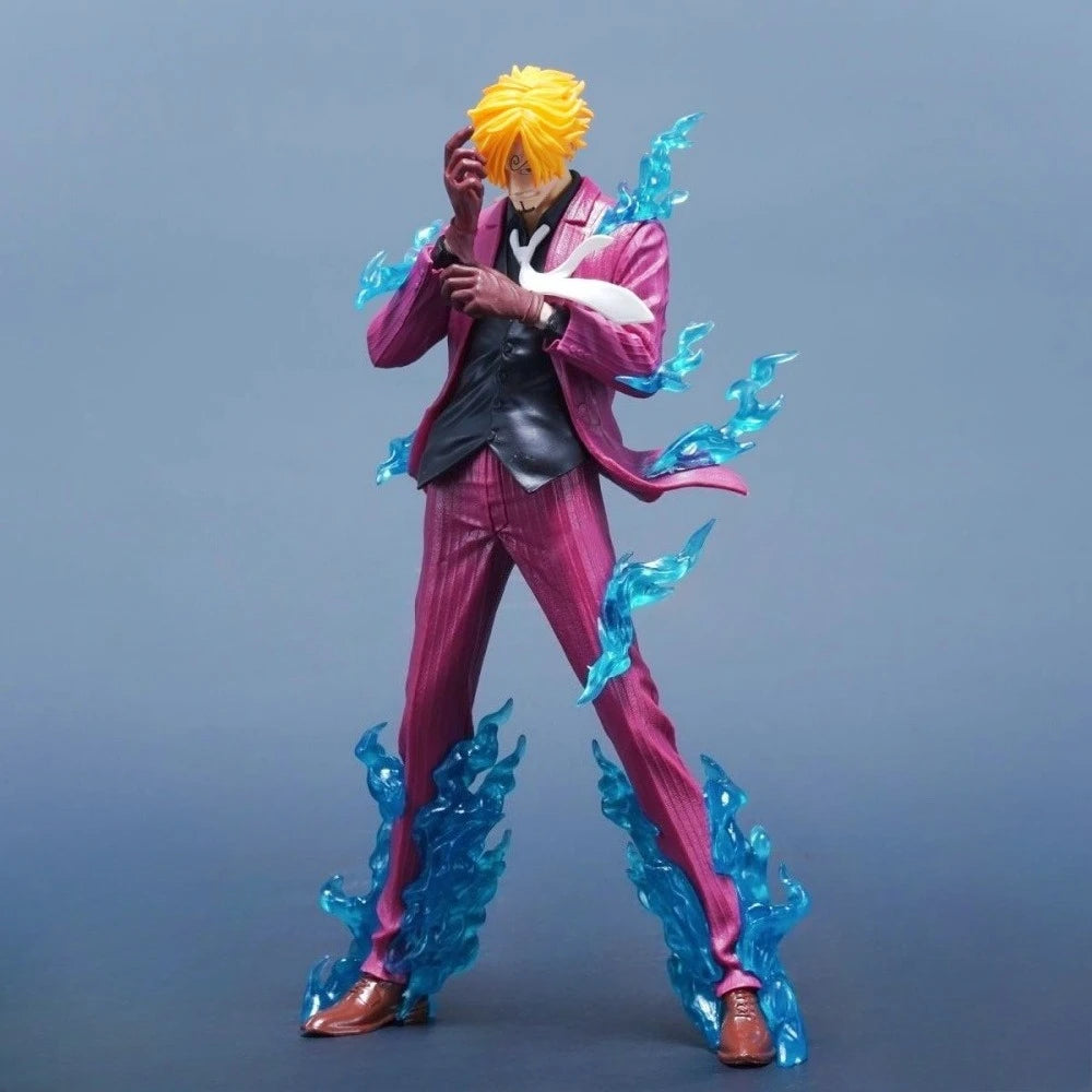 24cm One Piece Sanji Figure – PVC Anime Collectible Toy Gift